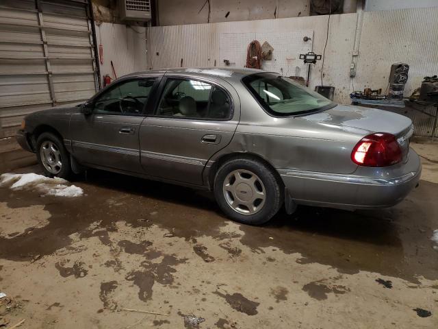 1LNHM97V6YY892650 - 2000 LINCOLN CONTINENTA GRAY photo 2