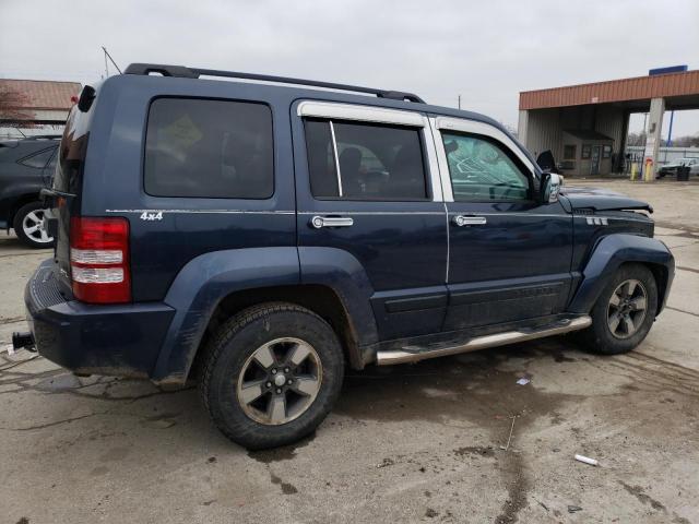 1J8GN28K88W244739 - 2008 JEEP LIBERTY SPORT BLUE photo 3