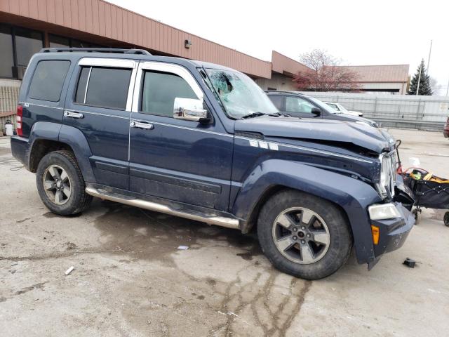 1J8GN28K88W244739 - 2008 JEEP LIBERTY SPORT BLUE photo 4