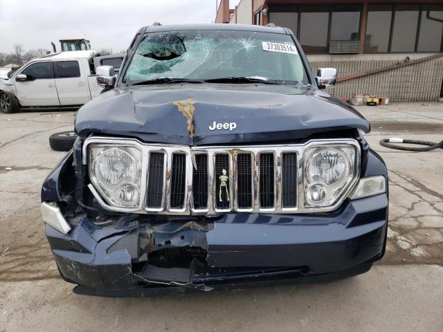 1J8GN28K88W244739 - 2008 JEEP LIBERTY SPORT BLUE photo 5