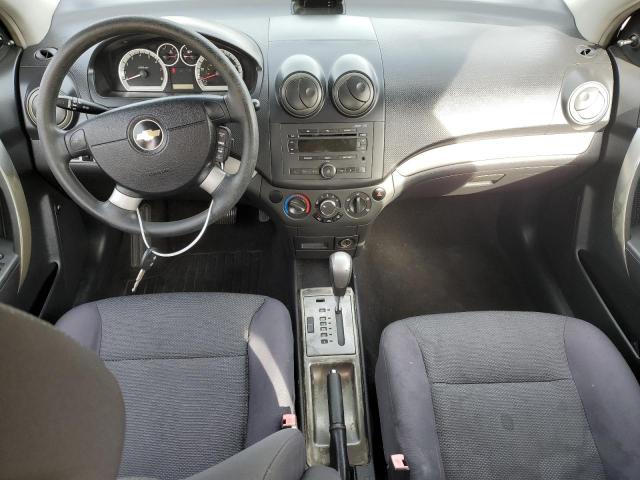 KL1TD56677B172901 - 2007 CHEVROLET AVEO BASE BLACK photo 8