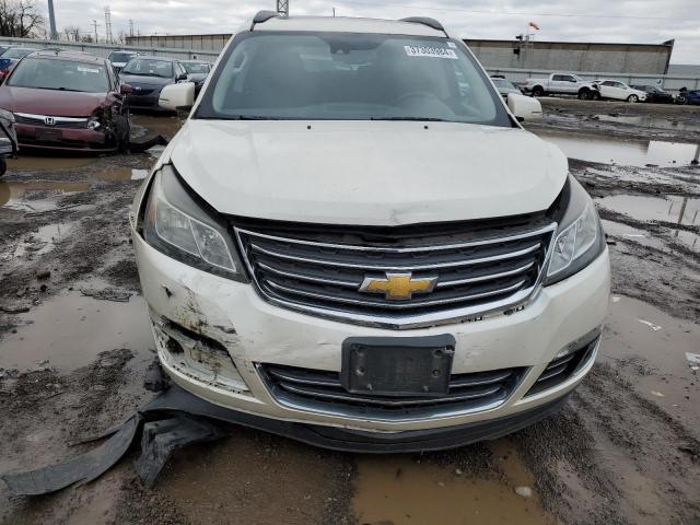 1GNKVJKD4EJ269241 - 2014 CHEVROLET TRAVERSE LTZ WHITE photo 5