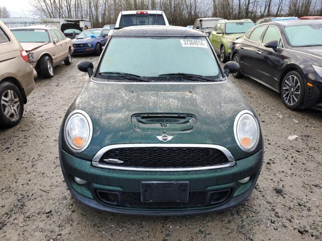 WMWSV3C5XBTY14450 - 2011 MINI COOPER S GREEN photo 5