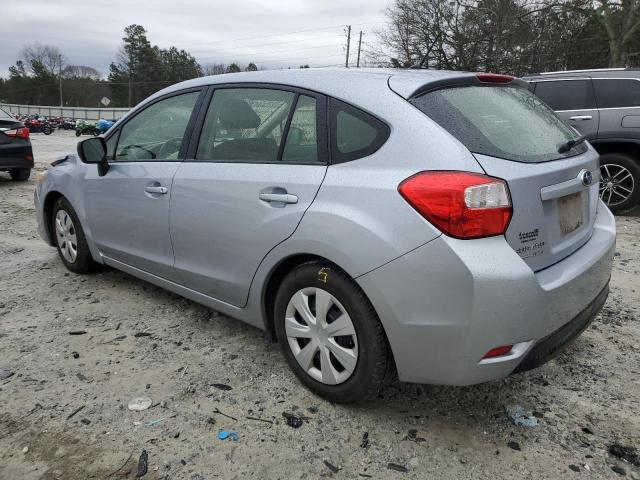 JF1GPAA69E8307135 - 2014 SUBARU IMPREZA SILVER photo 2