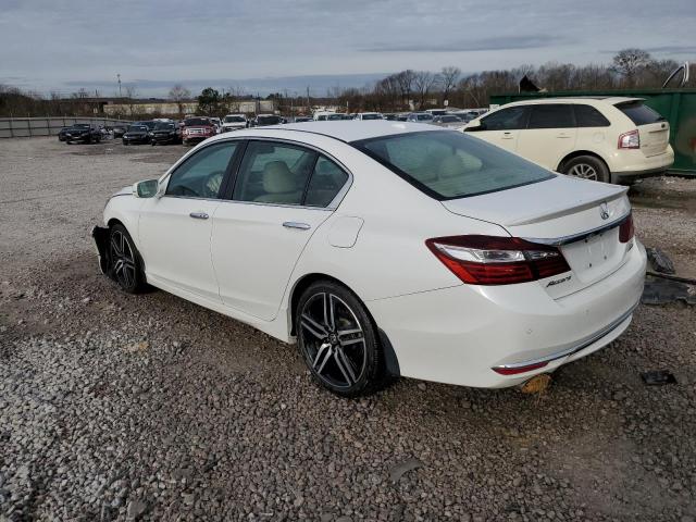 1HGCR3F92GA035834 - 2016 HONDA ACCORD TOURING WHITE photo 2