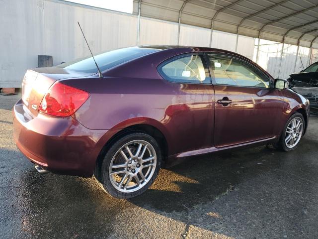JTKDE177760112081 - 2006 TOYOTA SCION TC 勃艮第红 照片 3