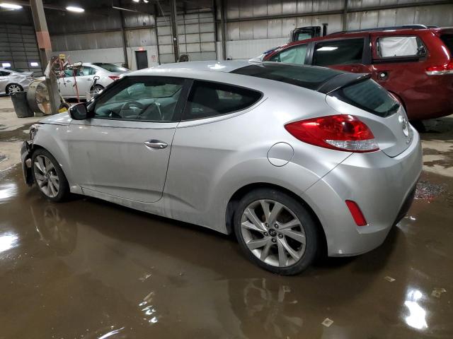 KMHTC6AD9GU259836 - 2016 HYUNDAI VELOSTER SILVER photo 2