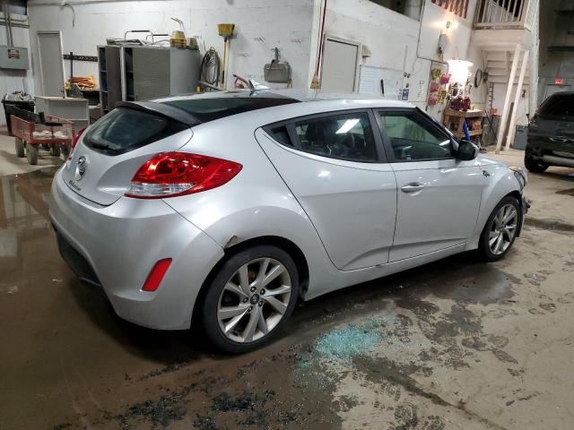 KMHTC6AD9GU259836 - 2016 HYUNDAI VELOSTER SILVER photo 3