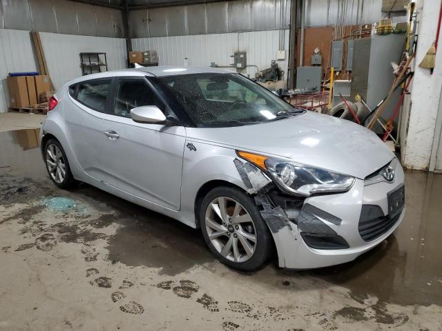 KMHTC6AD9GU259836 - 2016 HYUNDAI VELOSTER SILVER photo 4