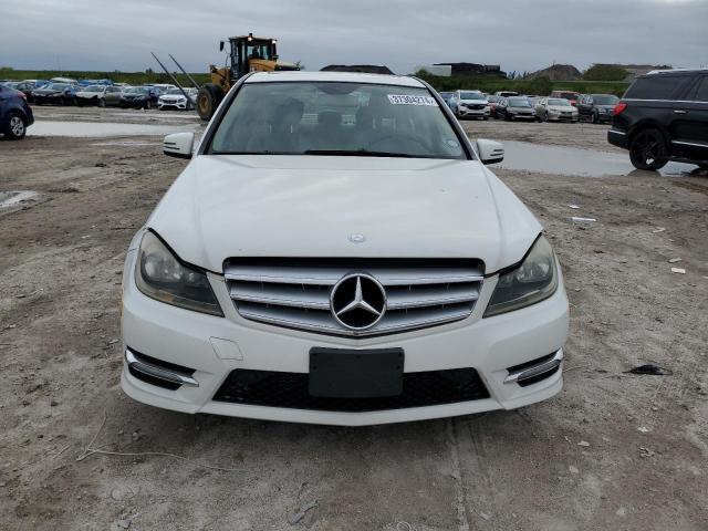 WDDGF4HB5CR228138 - 2012 MERCEDES-BENZ C 250 WHITE photo 5