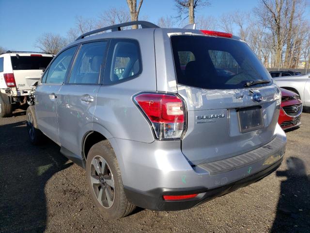 JF2SJABC6JH432583 - 2018 SUBARU FORESTER 2.5I SILVER photo 2