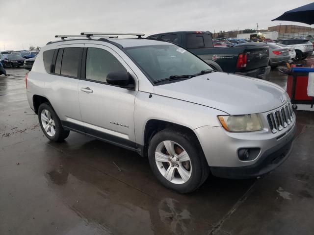 1C4NJCBA2CD540425 - 2012 JEEP COMPASS SPORT SILVER photo 4