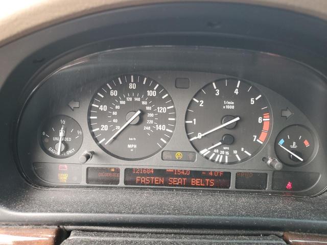 WBADN634X1GM70529 - 2001 BMW 540 I AUTOMATIC BLUE photo 9