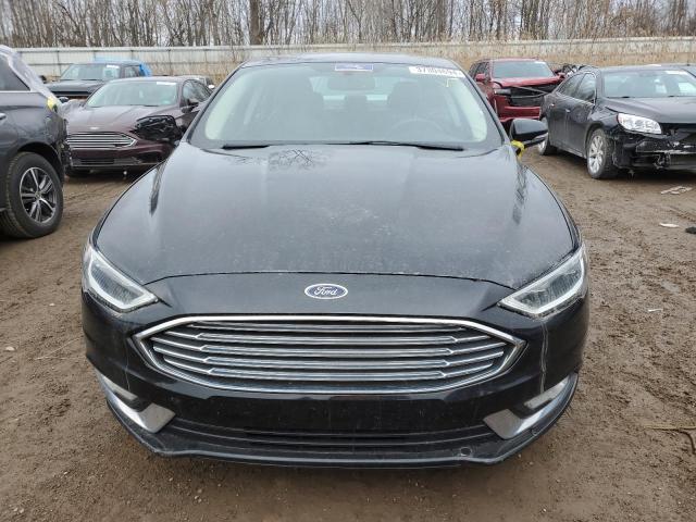 3FA6P0RU1JR181810 - 2018 FORD FUSION TITANIUM/PLATINUM HEV BLACK photo 5