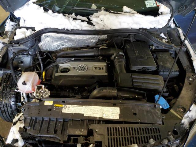 WVGBV7AX1HK008781 - 2017 VOLKSWAGEN TIGUAN S BLUE photo 11