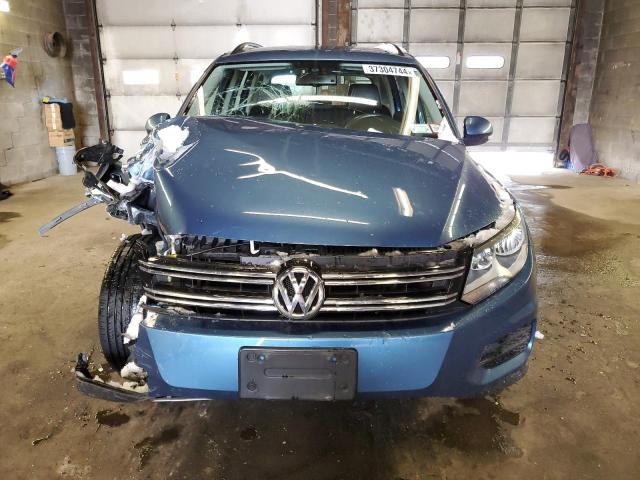 WVGBV7AX1HK008781 - 2017 VOLKSWAGEN TIGUAN S BLUE photo 5