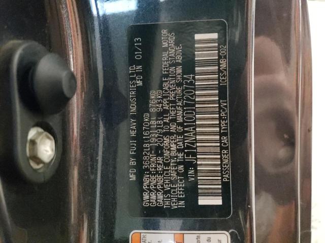 JF1ZNAA10D1720734 - 2013 TOYOTA SCION FR-S CHARCOAL photo 12