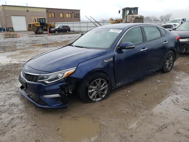 5XXGT4L3XLG384794 - 2020 KIA OPTIMA LX BLUE photo 1