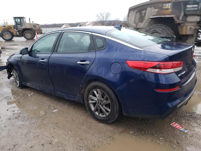 5XXGT4L3XLG384794 - 2020 KIA OPTIMA LX BLUE photo 2