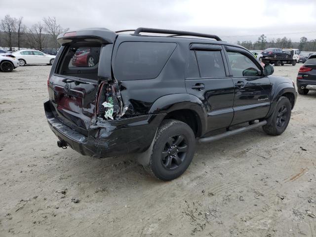 JTEBU14R170108788 - 2007 TOYOTA 4RUNNER SR5 BLACK photo 3