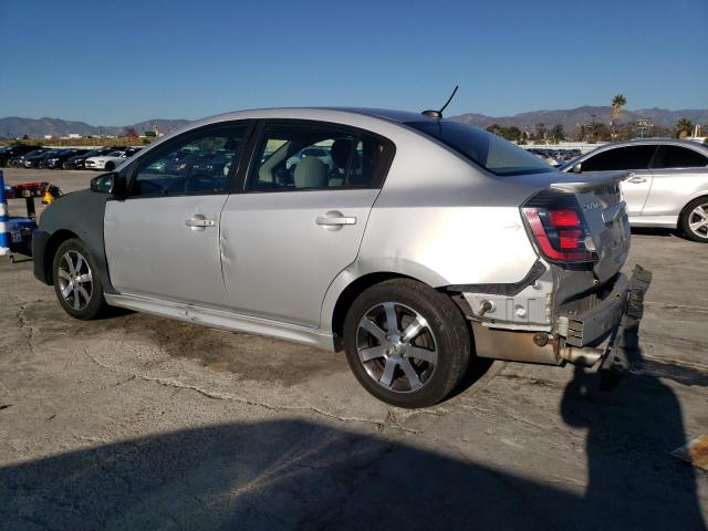 3N1AB6AP9CL688801 - 2012 NISSAN SENTRA 2.0 SILVER photo 2