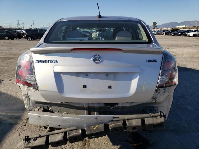 3N1AB6AP9CL688801 - 2012 NISSAN SENTRA 2.0 SILVER photo 6