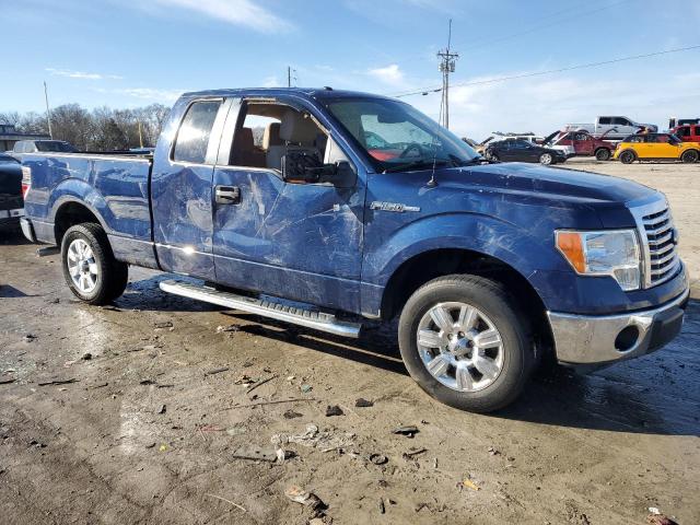 1FTEX1CM1CFB11616 - 2012 FORD F150 SUPER CAB BLUE photo 4