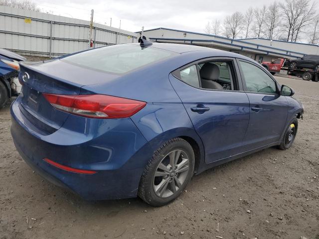 5NPD84LF8HH174916 - 2017 HYUNDAI ELANTRA SE BLUE photo 3