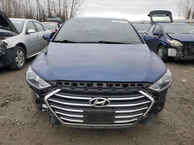 5NPD84LF8HH174916 - 2017 HYUNDAI ELANTRA SE BLUE photo 5