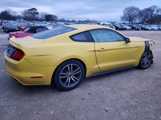 1FA6P8TH2G5265866 - 2016 FORD MUSTANG YELLOW photo 3