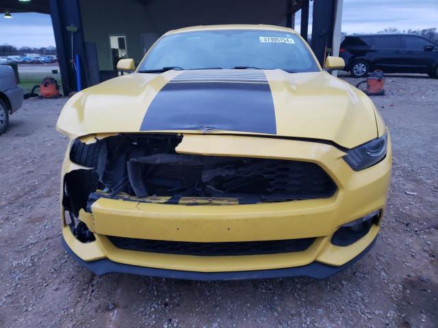 1FA6P8TH2G5265866 - 2016 FORD MUSTANG YELLOW photo 5