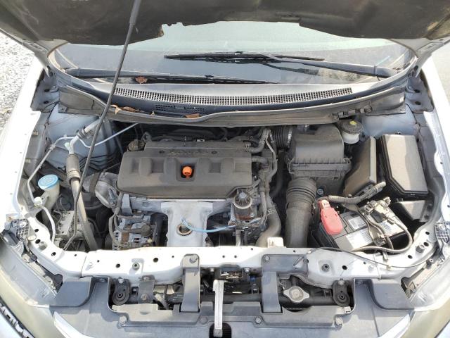 2HGFB2F83CH568113 - 2012 HONDA CIVIC EX SILVER photo 11