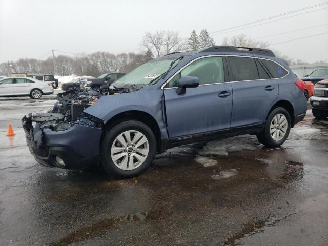 4S4BSACC4J3226150 - 2018 SUBARU OUTBACK 2.5I PREMIUM BLUE photo 1