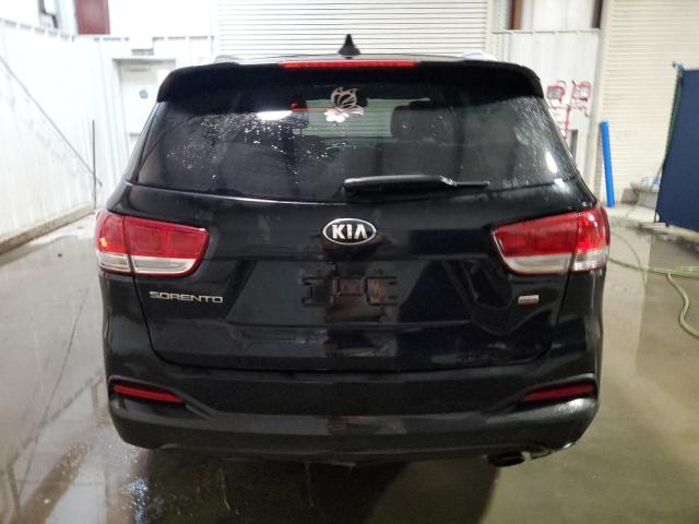 5XYPGDA33HG293487 - 2017 KIA SORENTO LX BLACK photo 6