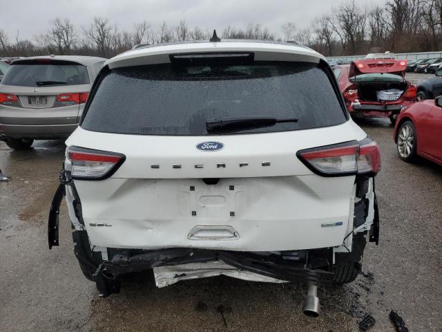 1FMCU9H63LUB64804 - 2020 FORD ESCAPE SEL WHITE photo 6