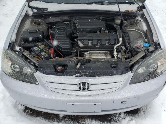 2HGES16183H601115 - 2003 HONDA CIVIC DX SILVER photo 11