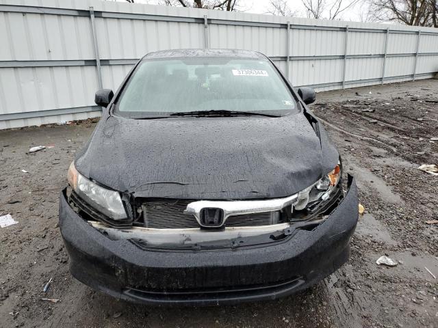 19XFB2F55CE368950 - 2012 HONDA CIVIC LX BLACK photo 5