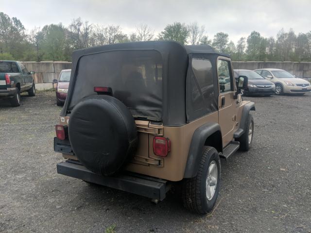 1J4FY29P4XP461356 - 1999 JEEP WRANGLER / TJ SE  photo 4