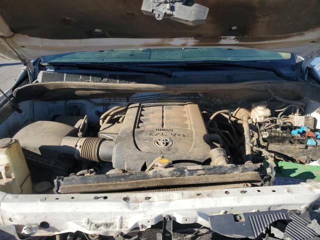 5TFUY5F10FX443773 - 2015 TOYOTA TUNDRA DOUBLE CAB SR/SR5 WHITE photo 11