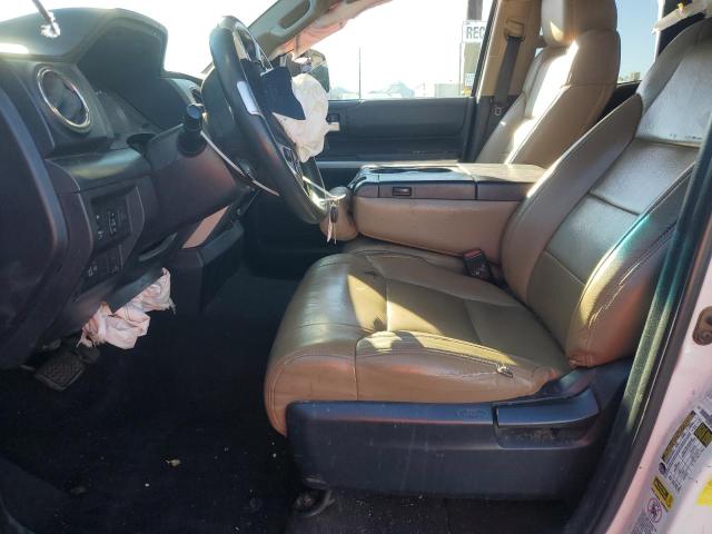 5TFUY5F10FX443773 - 2015 TOYOTA TUNDRA DOUBLE CAB SR/SR5 WHITE photo 7