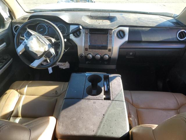 5TFUY5F10FX443773 - 2015 TOYOTA TUNDRA DOUBLE CAB SR/SR5 WHITE photo 8