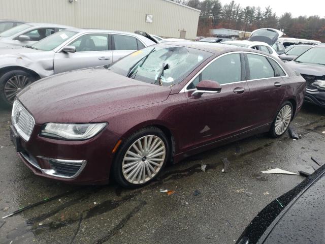 3LN6L5F96HR627538 - 2017 LINCOLN MKZ RESERVE MAROON photo 1