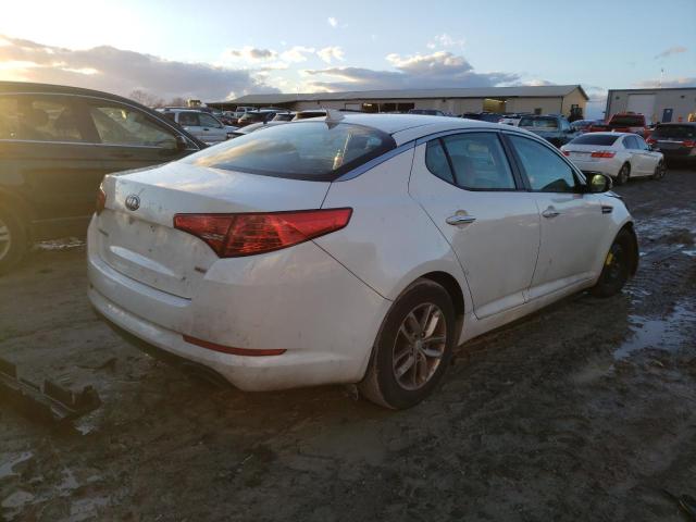 5XXGM4A76DG186931 - 2013 KIA OPTIMA LX WHITE photo 3