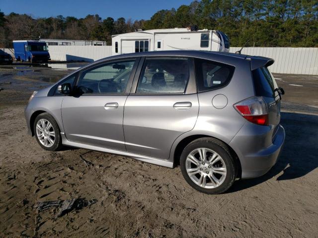 JHMGE88649S006505 - 2009 HONDA FIT SPORT SILVER photo 2