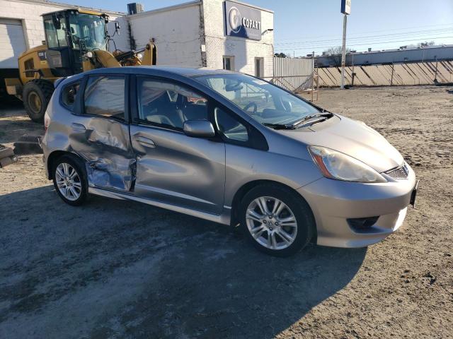 JHMGE88649S006505 - 2009 HONDA FIT SPORT SILVER photo 4