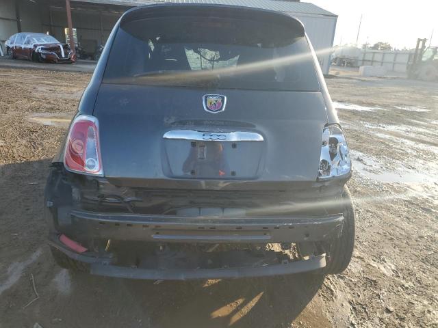 3C3CFFFHXFT594592 - 2015 FIAT 500 ABARTH GRAY photo 6