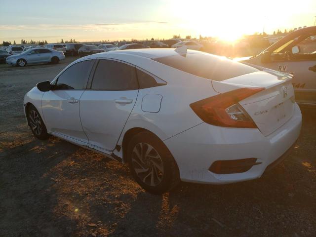 19XFC2F76HE215743 - 2017 HONDA CIVIC EX WHITE photo 2