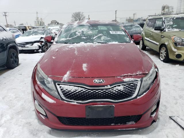 5XXGM4A76FG356885 - 2015 KIA OPTIMA LX BURGUNDY photo 5