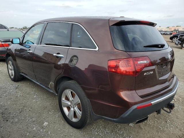 2HNYD2H66AH515944 - 2010 ACURA MDX TECHNOLOGY BROWN photo 2