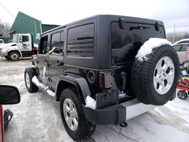 1C4HJWEGXFL500344 - 2015 JEEP WRANGLER U SAHARA BLACK photo 2